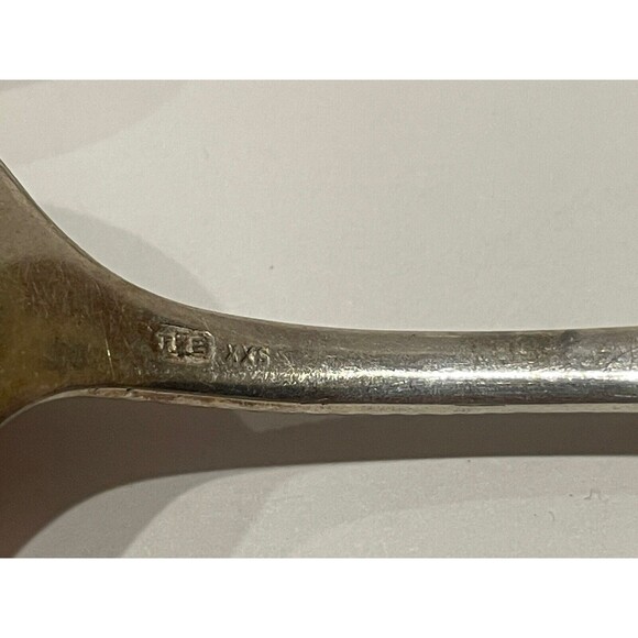 A F Towle (Lunt) "Priscilla" Silver Plated Spoons XXS with Beading Lot Of Two - Picture 6 of 9